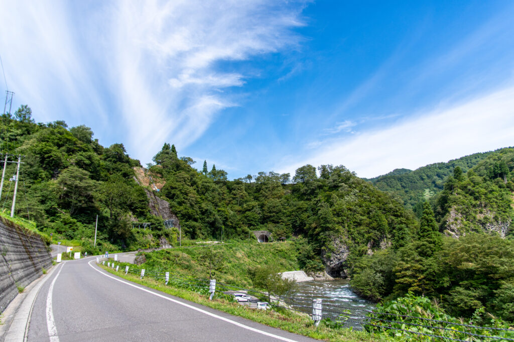 新潟県　清津峡