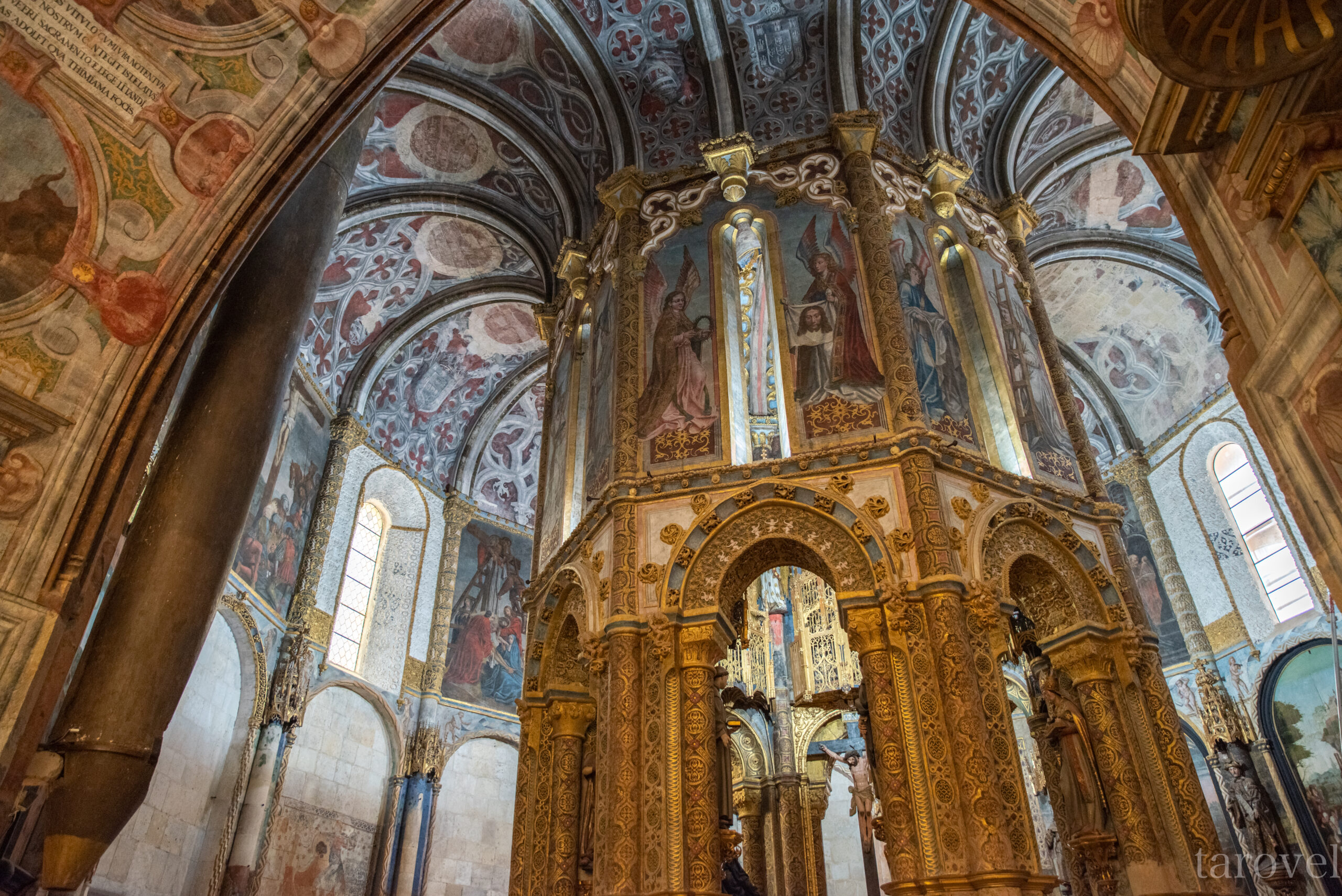 ポルトガル　トマールのキリスト教修道院
