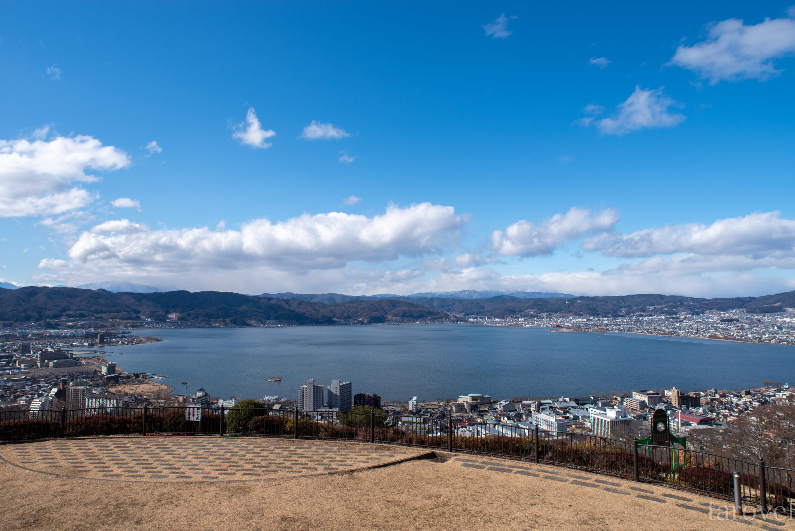 信州の絶景「諏訪湖」を丸ごと味わえる眺望への道とは。長野県の立石公園への行き方。