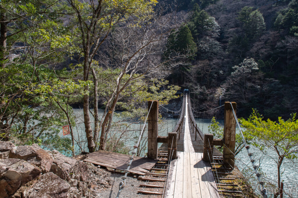 静岡県　夢のつり橋